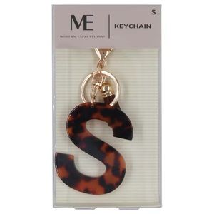NWT Modern Expression Monogram Keychain S